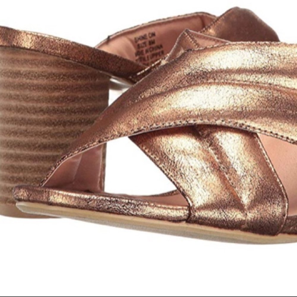 Amuse Society x Matisse Shine On mules